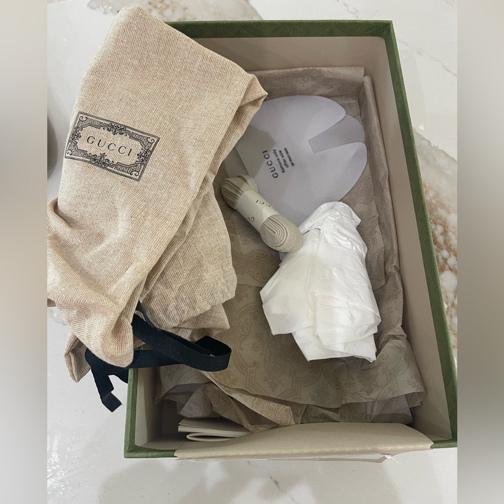 Gucci Screener Sneakers Purple/Silver 41 - Picture 10 of 10